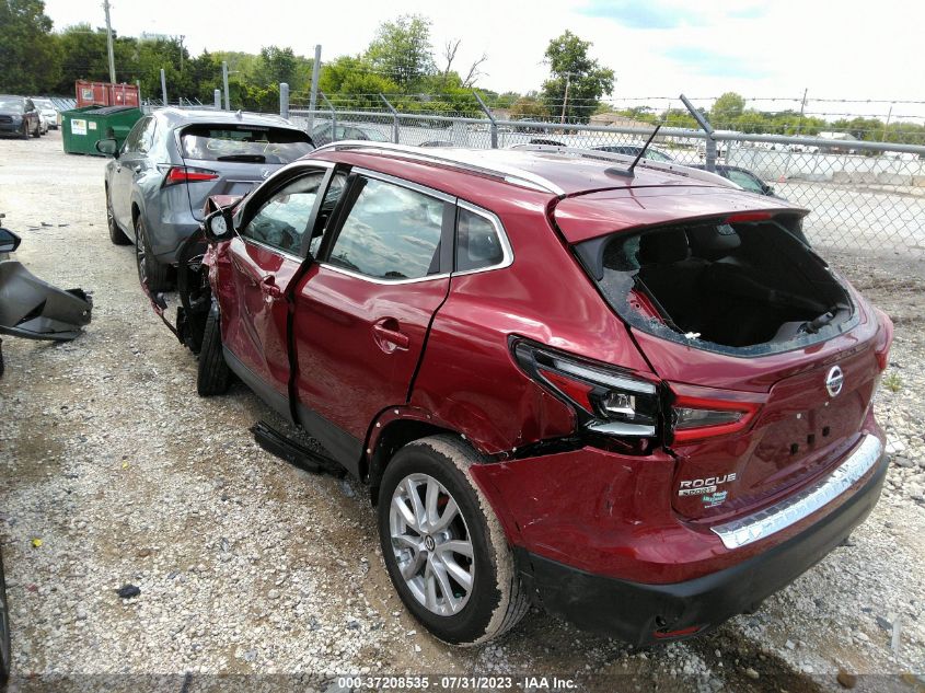 2022 Nissan Rogue Sport Sv Awd Xtronic Cvt VIN: JN1BJ1BW0NW479945 Lot: 37208535