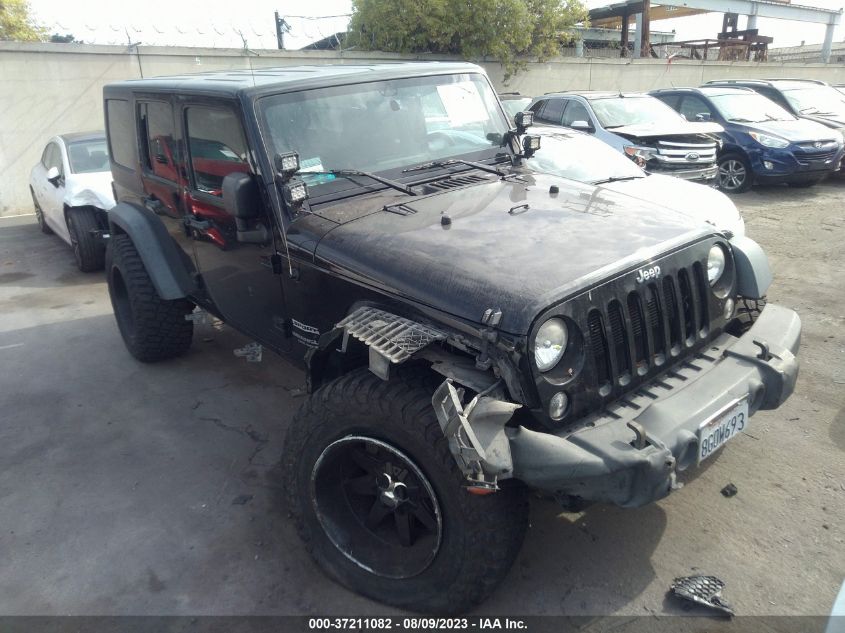 2014 Jeep Wrangler Unlimited Sport VIN: 1C4BJWDGXEL194476 Lot: 37211082