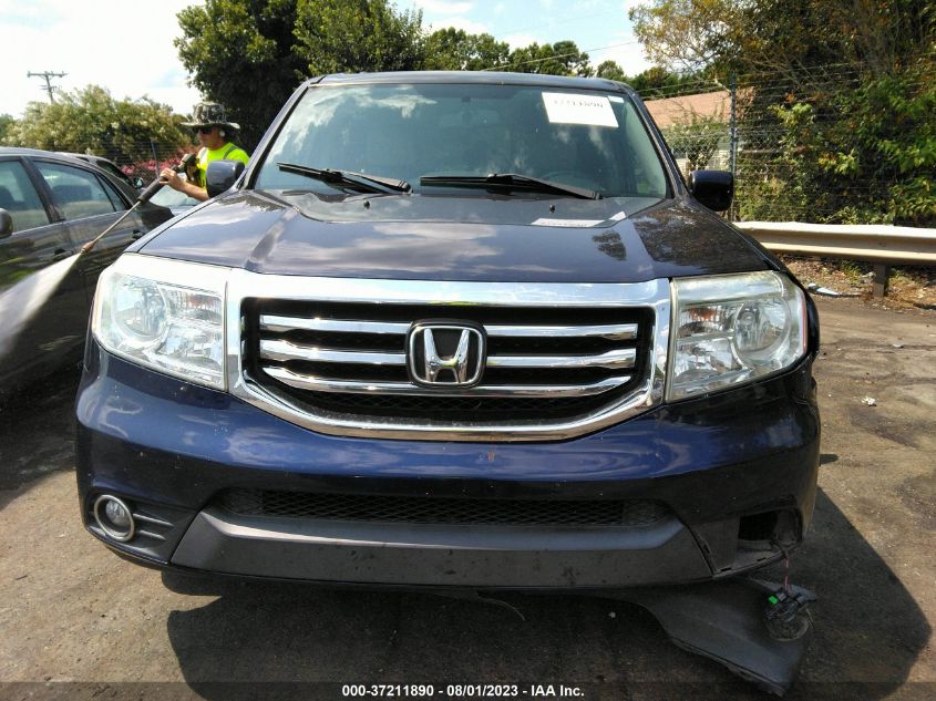 2013 Honda Pilot Ex-L VIN: 5FNYF3H57DB023379 Lot: 37211890