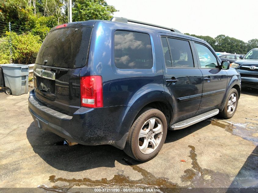 2013 Honda Pilot Ex-L VIN: 5FNYF3H57DB023379 Lot: 37211890