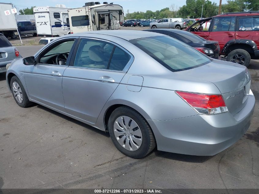 2010 Honda Accord 2.4 Lx VIN: 1HGCP2F39AA094723 Lot: 37212286