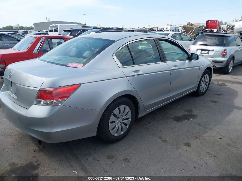 2010 Honda Accord 2.4 Lx VIN: 1HGCP2F39AA094723 Lot: 37212286