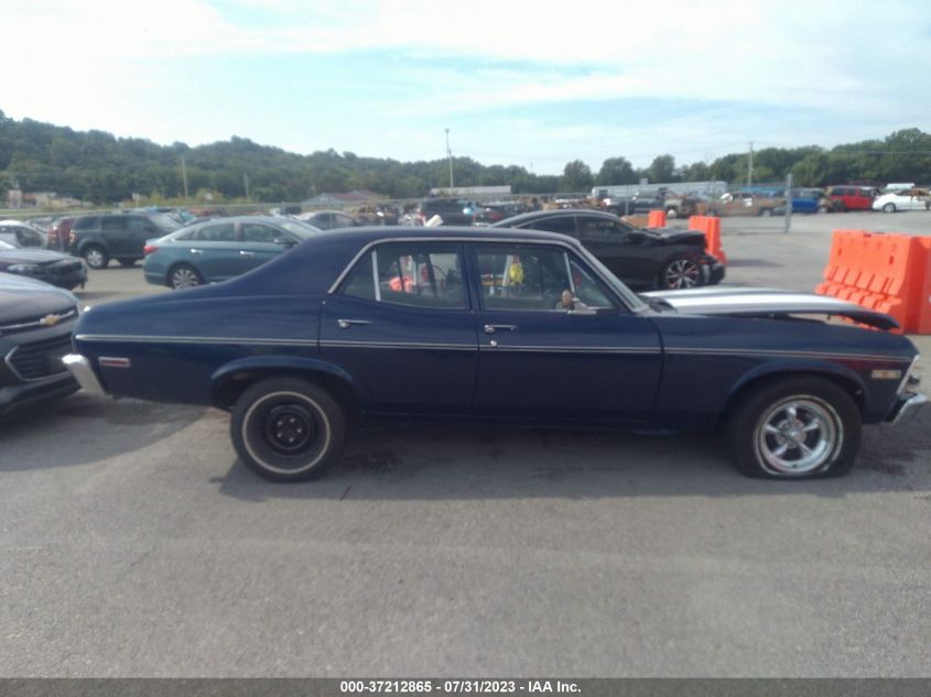 1972 Chevrolet Nova VIN: 00001X69F2W399158 Lot: 37212865