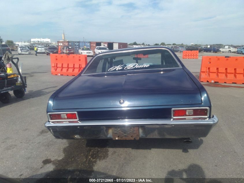 1972 Chevrolet Nova VIN: 00001X69F2W399158 Lot: 37212865