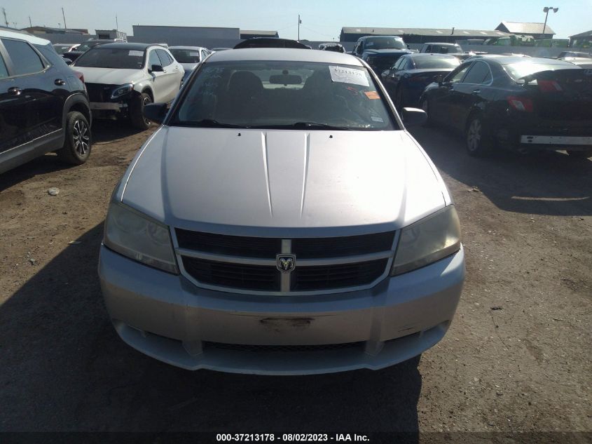 1B3CC4FB1AN174752 2010 Dodge Avenger Sxt