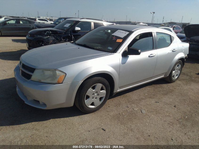 1B3CC4FB1AN174752 2010 Dodge Avenger Sxt