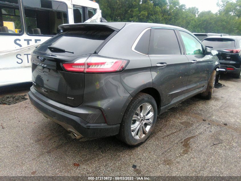 2022 Ford Edge Titanium VIN: 2FMPK4K97NBB04076 Lot: 37213672