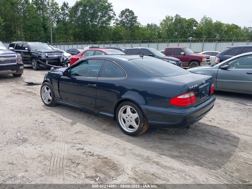 2000 Mercedes-Benz Clk 430 VIN: WDBLJ70G2YF142342 Lot: 37214001