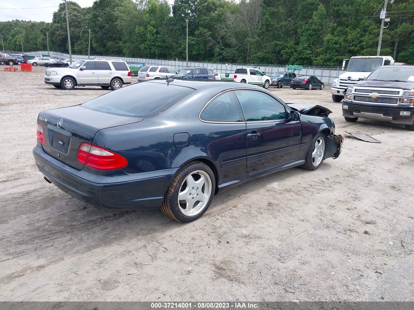 2000 Mercedes-Benz Clk 430 VIN: WDBLJ70G2YF142342 Lot: 37214001