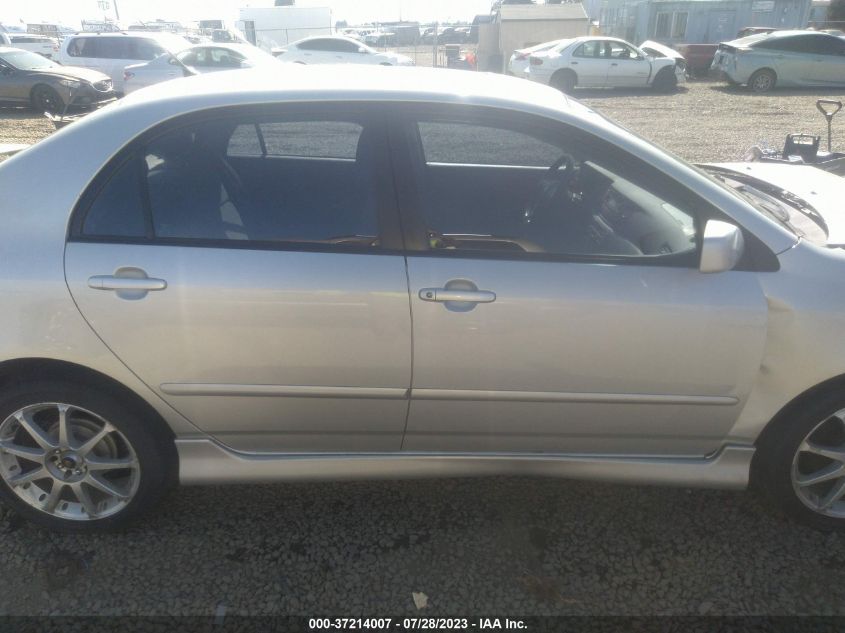 2003 Toyota Corolla S VIN: 1NXBR32E23Z117760 Lot: 37214007