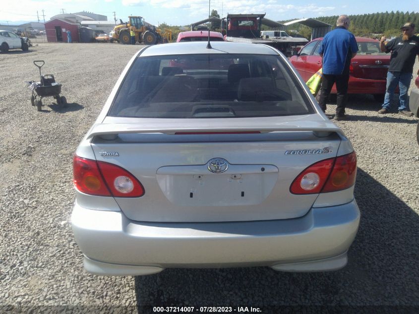 2003 Toyota Corolla S VIN: 1NXBR32E23Z117760 Lot: 37214007