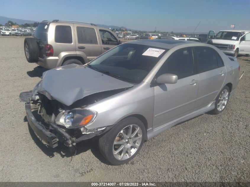 2003 Toyota Corolla S VIN: 1NXBR32E23Z117760 Lot: 37214007