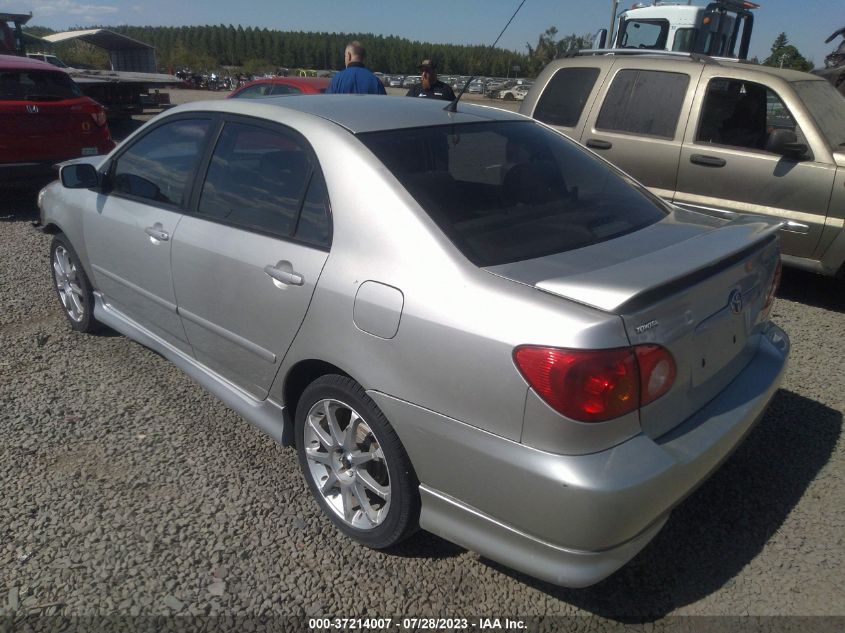 2003 Toyota Corolla S VIN: 1NXBR32E23Z117760 Lot: 37214007