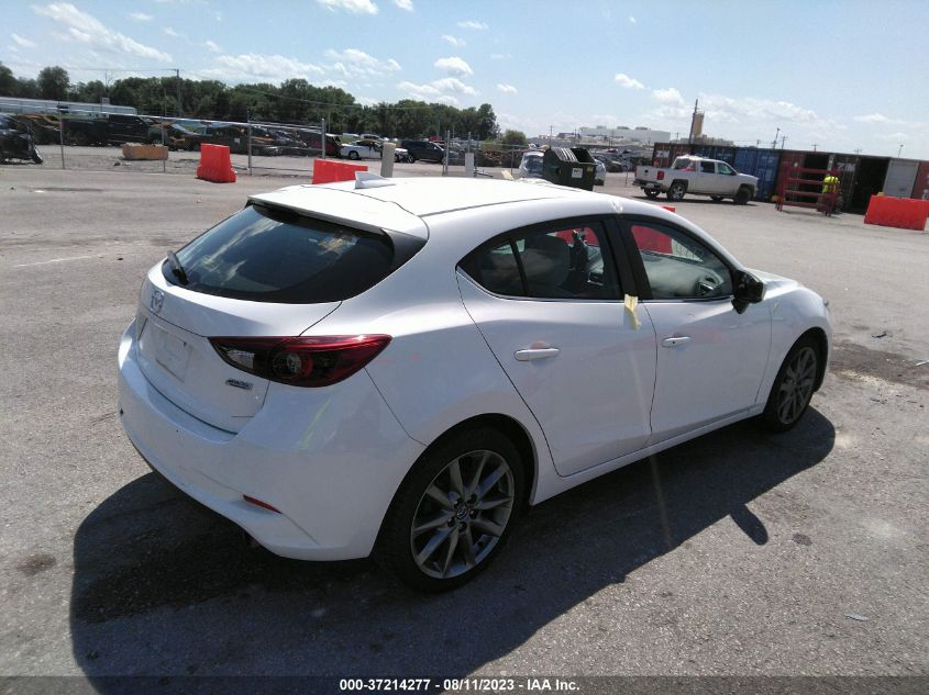 2018 Mazda Mazda3 Grand Touring VIN: 3MZBN1M31JM164244 Lot: 37214277