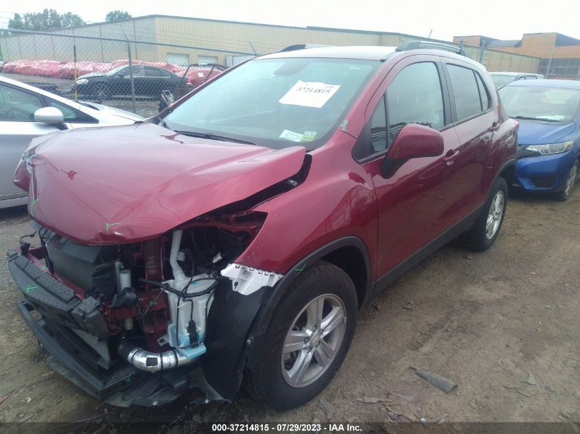 KL7CJPSM4MB367798 2021 Chevrolet Trax Awd Lt