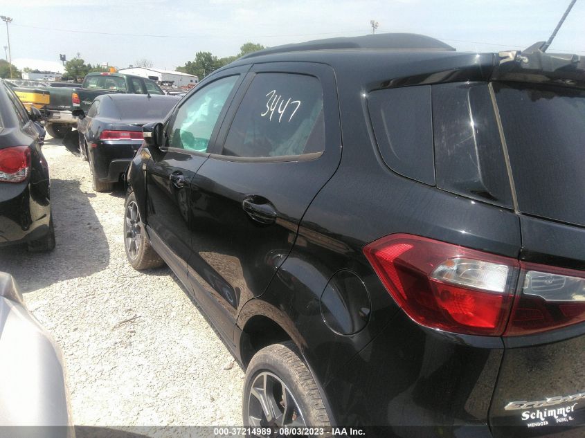 MAJ6S3JL0KC296109 2019 Ford Ecosport Ses