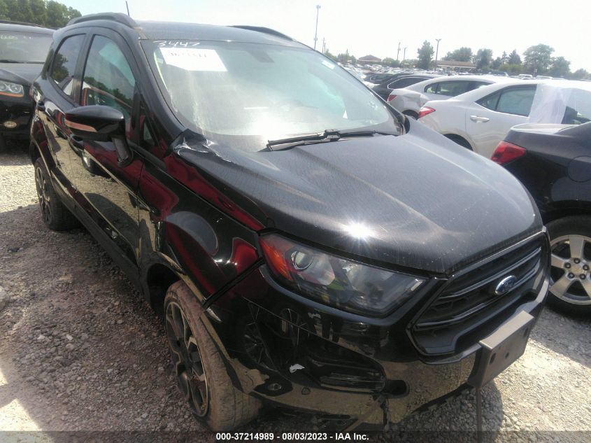 2019 Ford Ecosport Ses VIN: MAJ6S3JL0KC296109 Lot: 37214989