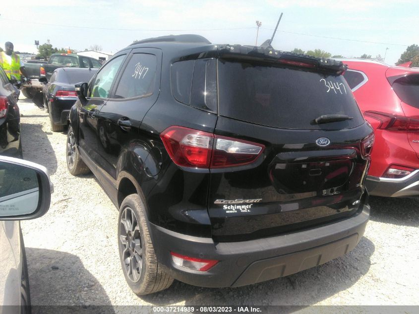 MAJ6S3JL0KC296109 2019 Ford Ecosport Ses