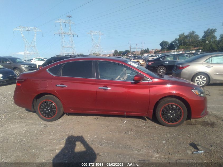 2017 Nissan Sentra Sv VIN: 3N1AB7AP9HY286146 Lot: 37215066