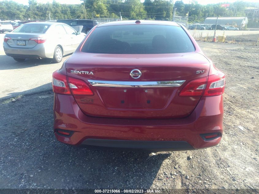 2017 Nissan Sentra Sv VIN: 3N1AB7AP9HY286146 Lot: 37215066