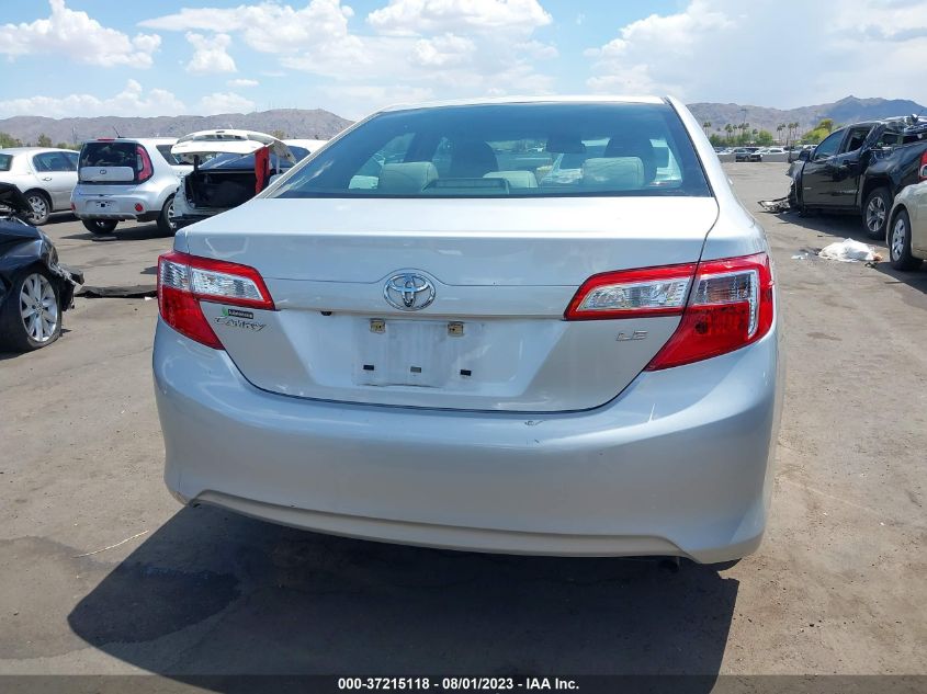 2014 Toyota Camry Le VIN: 4T1BF1FK7EU383811 Lot: 37215118