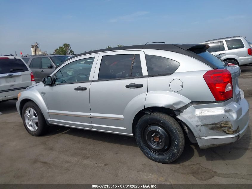 2007 Dodge Caliber Sxt VIN: 1B3HB48B67D562032 Lot: 37215515