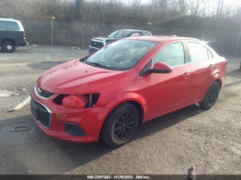 2017 Chevrolet Sonic Lt Auto VIN: 1G1JD5SG4H4143210 Lot: 37217223