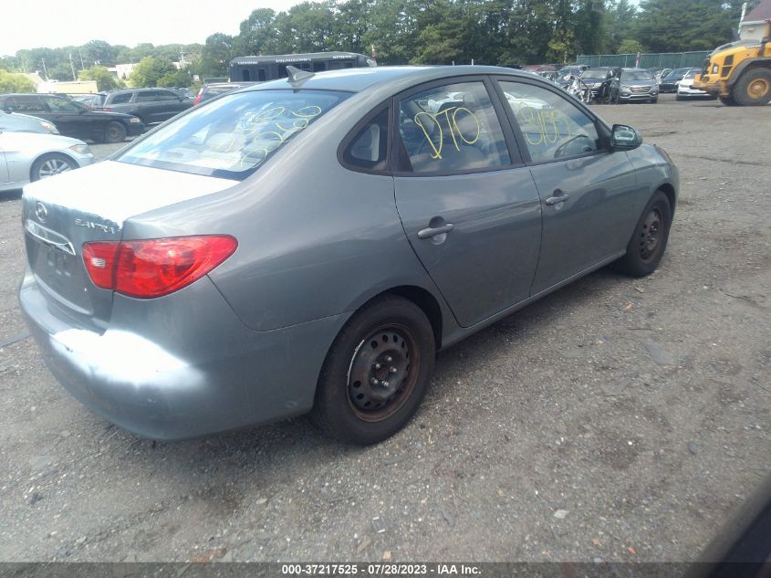 2010 Hyundai Elantra Gls VIN: KMHDU4AD2AU966600 Lot: 37217525