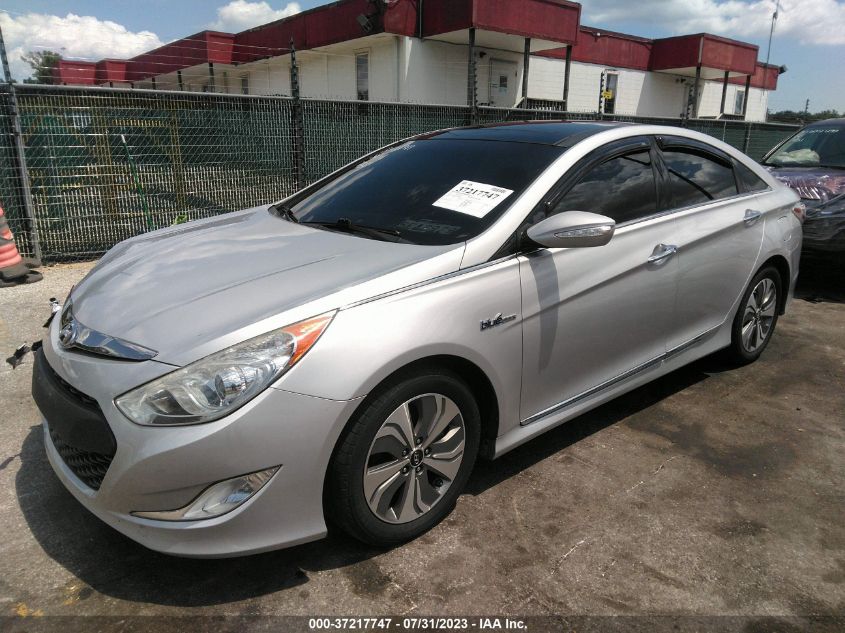 2015 Hyundai Sonata Hybrid Limited VIN: KMHEC4A40FA108431 Lot: 37217747