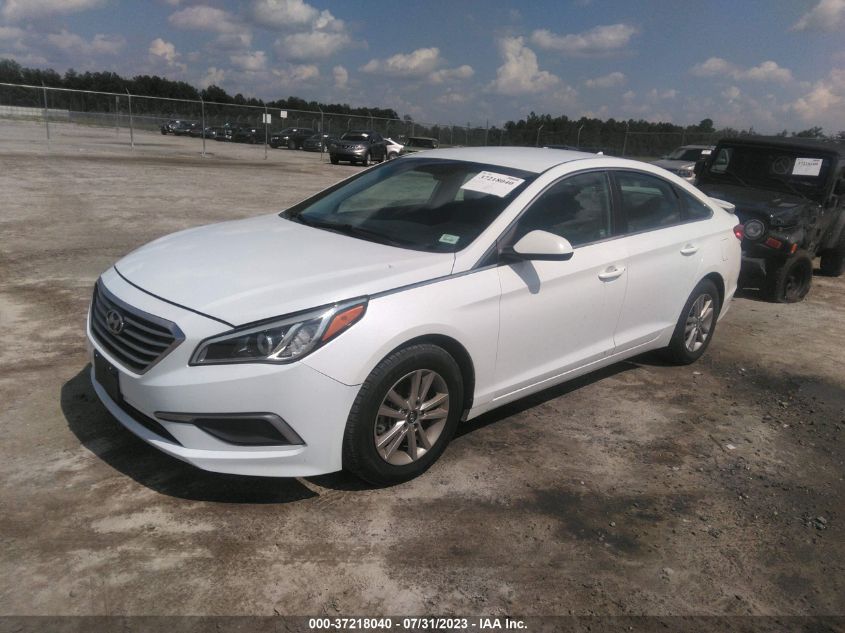 2017 Hyundai Sonata VIN: 5NPE24AF1HH573871 Lot: 37218040