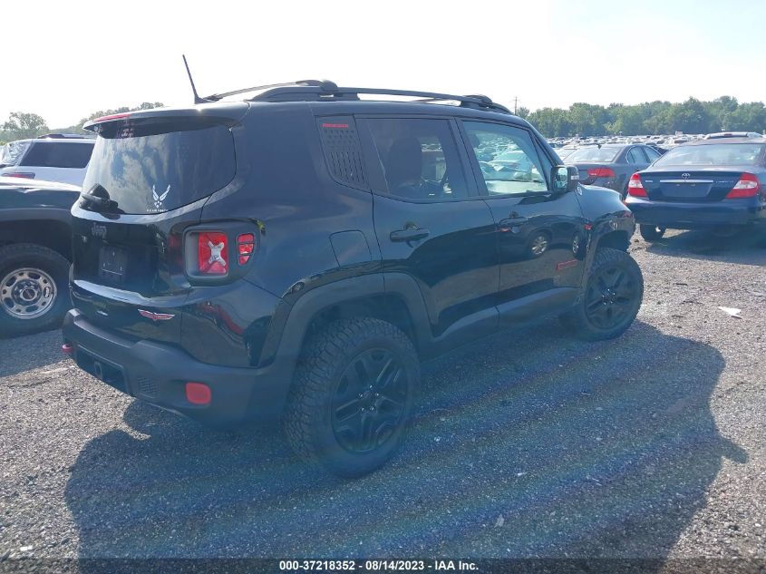 2018 Jeep Renegade Trailhawk 4X4 VIN: ZACCJBCB4JPH08847 Lot: 37218352