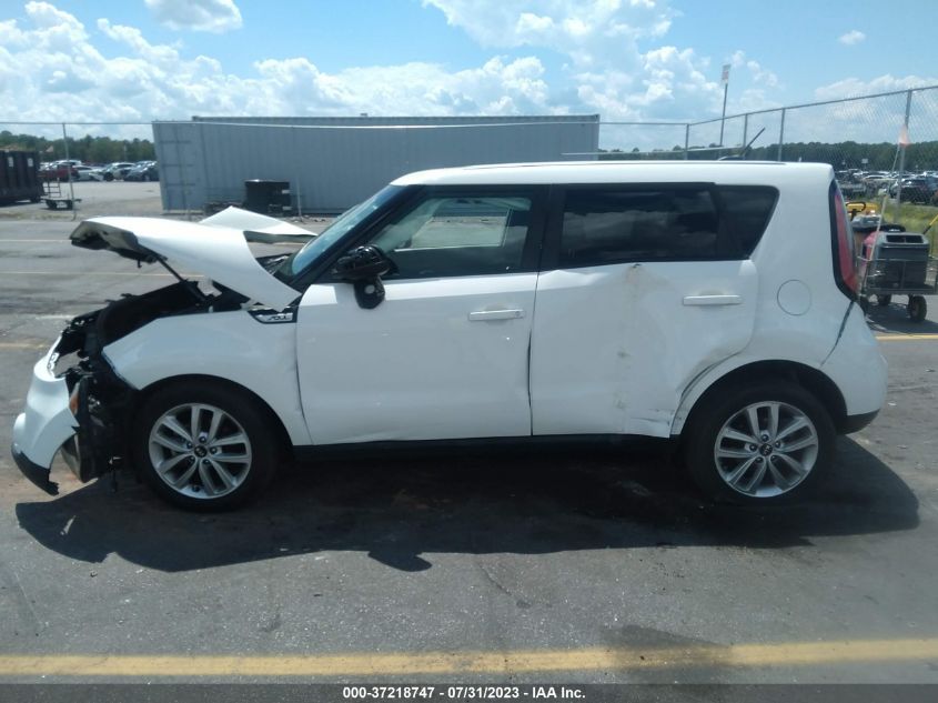 2018 Kia Soul + VIN: KNDJP3A54J7611850 Lot: 37218747