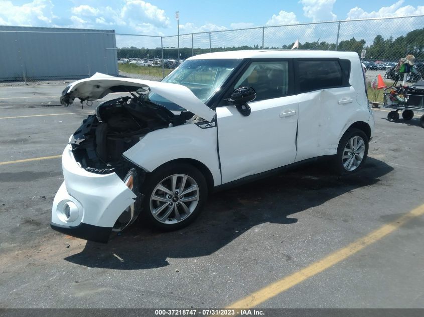 2018 Kia Soul + VIN: KNDJP3A54J7611850 Lot: 37218747