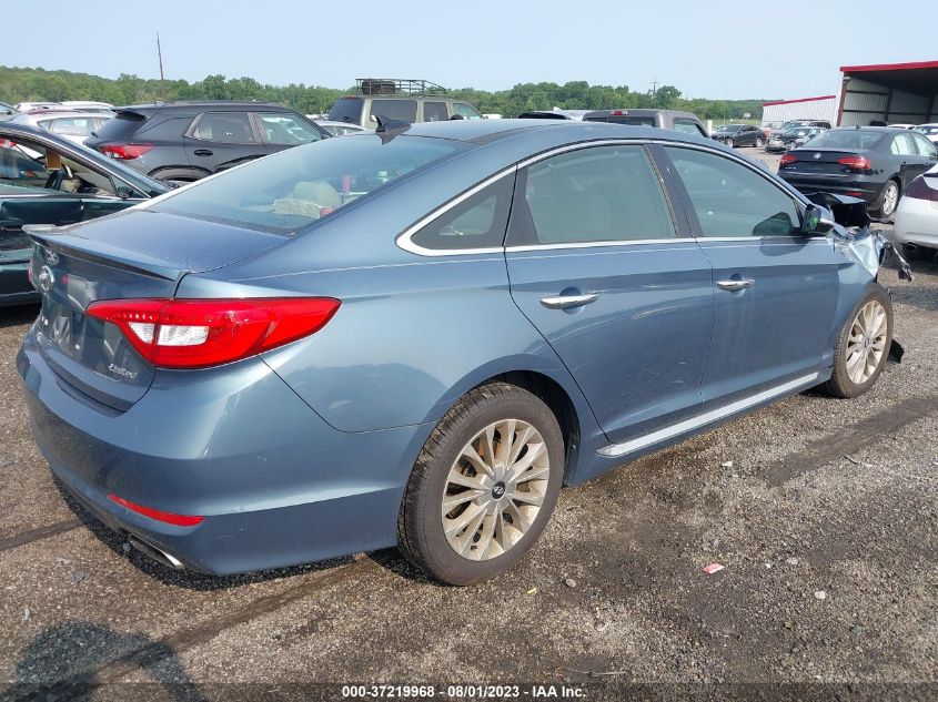 2015 Hyundai Sonata Limited VIN: 5NPE34AF1FH133711 Lot: 37219968