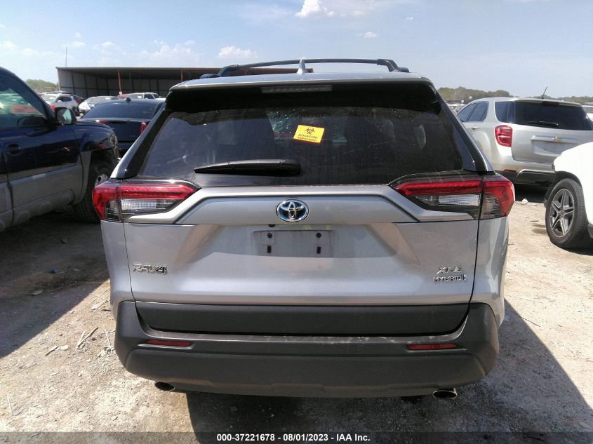 2021 Toyota Rav4 Hybrid Xle VIN: 4T3RWRFVXMU041301 Lot: 37221678