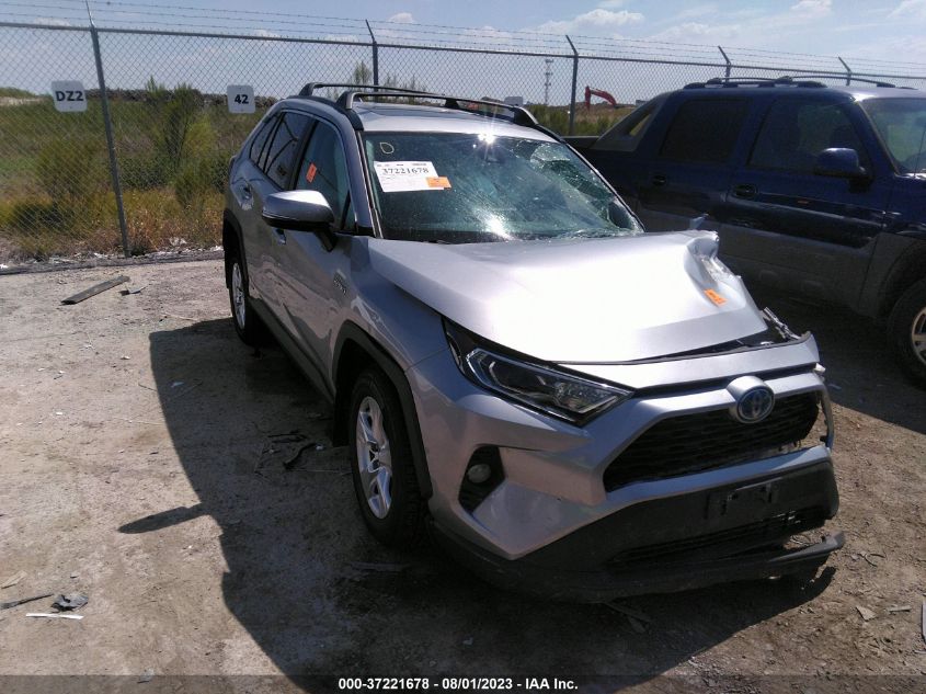 2021 Toyota Rav4 Hybrid Xle VIN: 4T3RWRFVXMU041301 Lot: 37221678