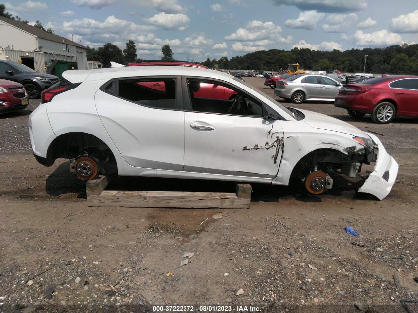 2019 Hyundai Veloster 2.0 VIN: KMHTG6AF2KU017209 Lot: 37222372
