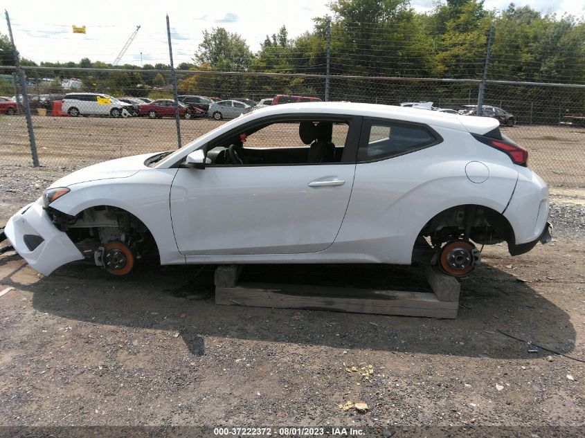 2019 Hyundai Veloster 2.0 VIN: KMHTG6AF2KU017209 Lot: 37222372