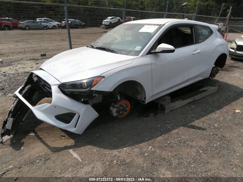 2019 Hyundai Veloster 2.0 VIN: KMHTG6AF2KU017209 Lot: 37222372