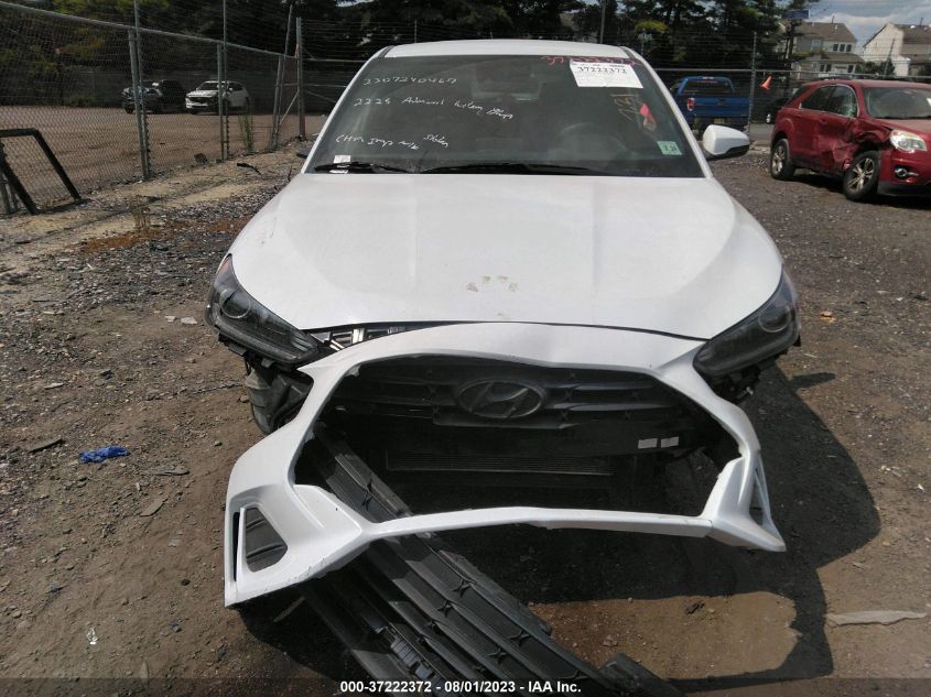 2019 Hyundai Veloster 2.0 VIN: KMHTG6AF2KU017209 Lot: 37222372