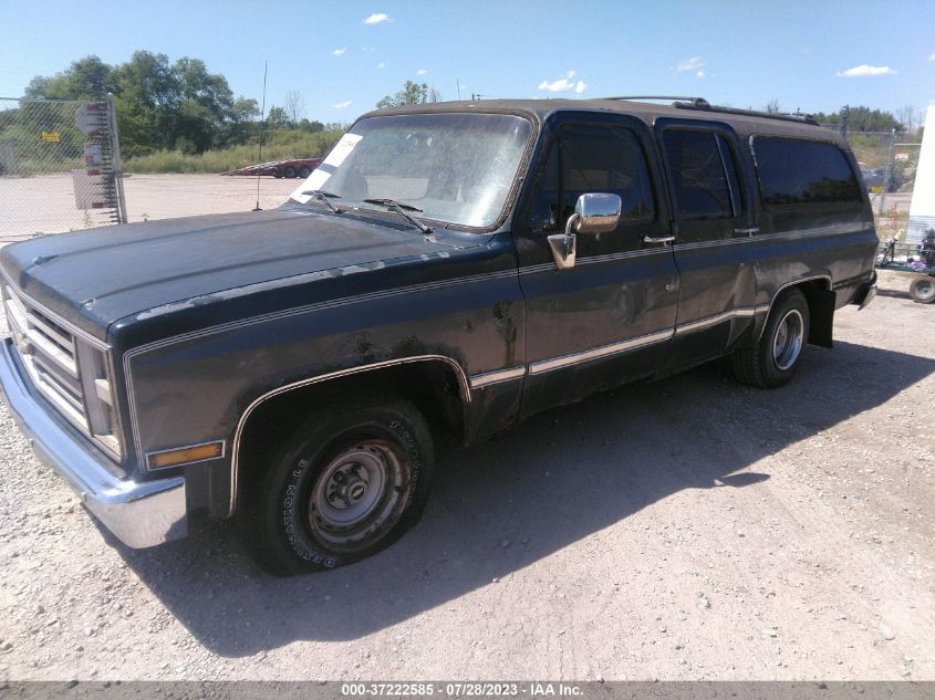 1988 Chevrolet Suburban R1 VIN: 1GNER16K7JF167293 Lot: 37222585