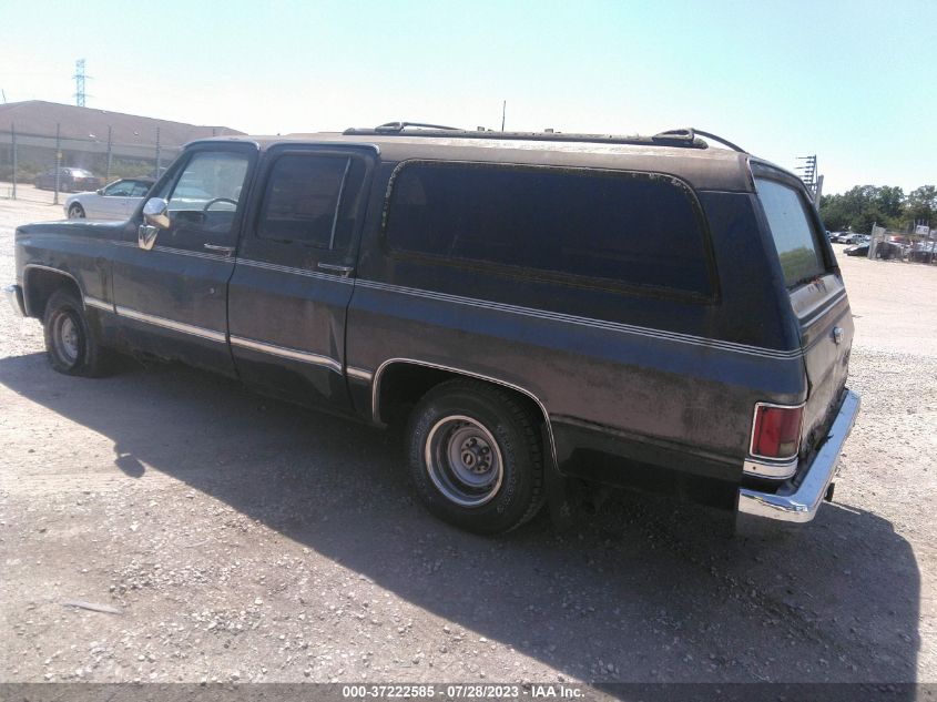 1988 Chevrolet Suburban R1 VIN: 1GNER16K7JF167293 Lot: 37222585