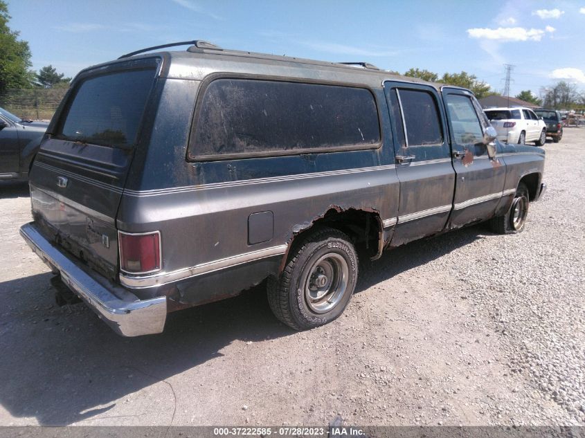 1988 Chevrolet Suburban R1 VIN: 1GNER16K7JF167293 Lot: 37222585