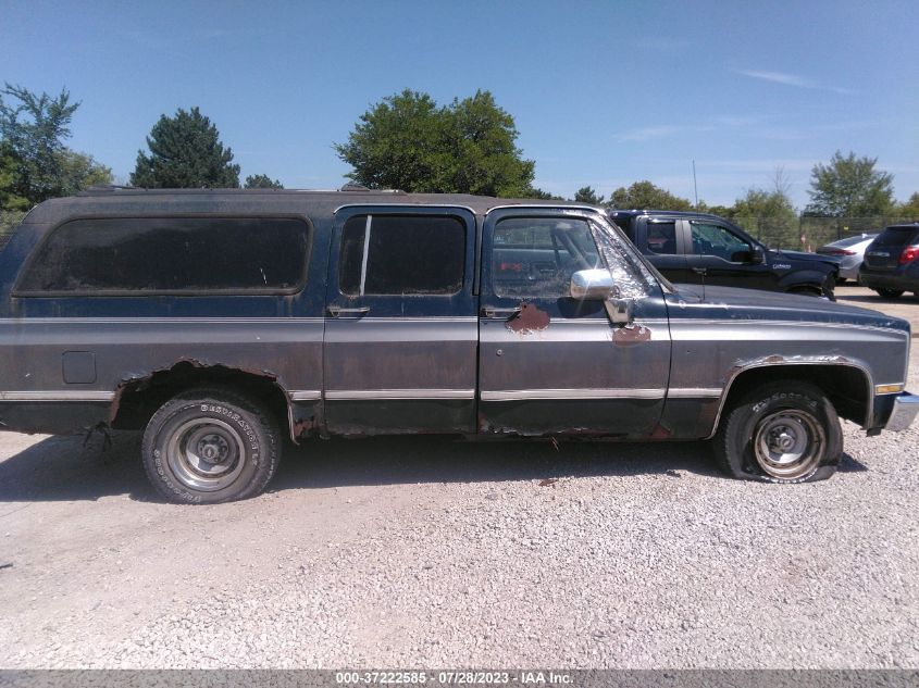 1988 Chevrolet Suburban R1 VIN: 1GNER16K7JF167293 Lot: 37222585