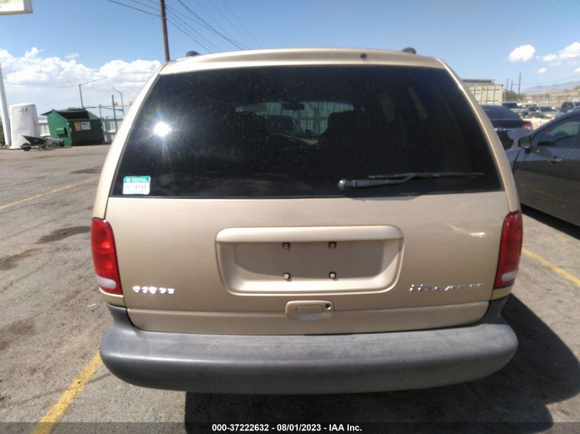 1999 Dodge Grand Caravan Se VIN: 1B4GP44G6XB629671 Lot: 37222632