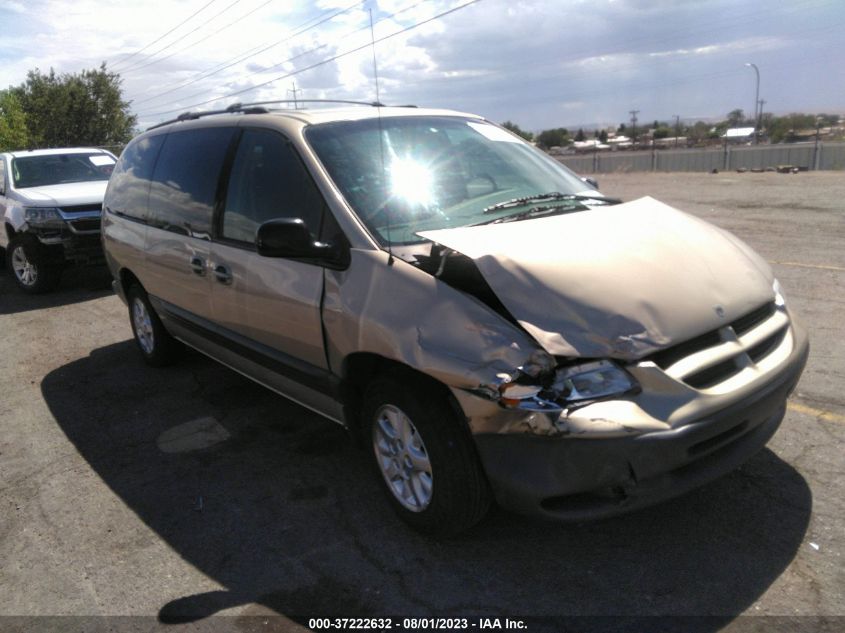 1999 Dodge Grand Caravan Se VIN: 1B4GP44G6XB629671 Lot: 37222632