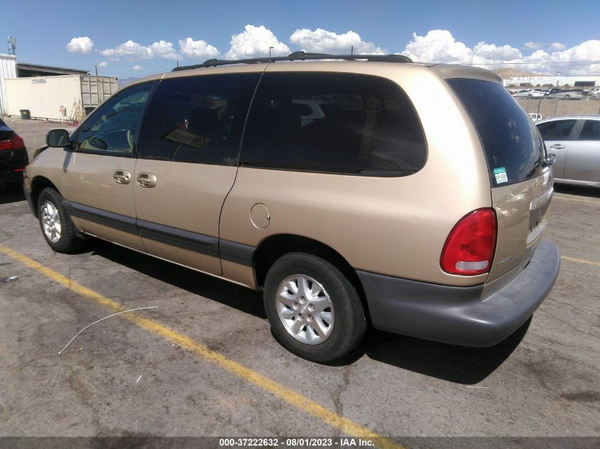 1999 Dodge Grand Caravan Se VIN: 1B4GP44G6XB629671 Lot: 37222632