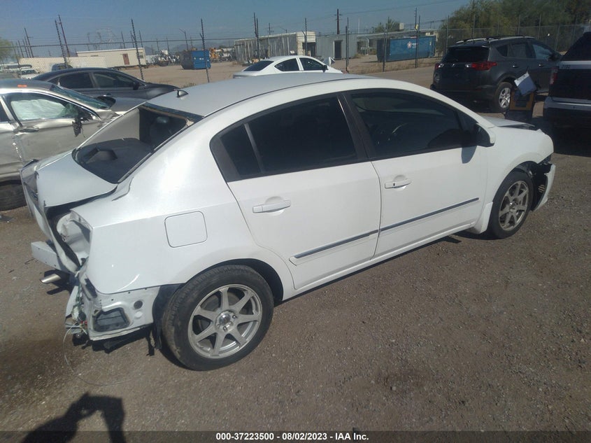 2010 Nissan Sentra 2.0S VIN: 3N1AB6AP3AL629787 Lot: 37223500