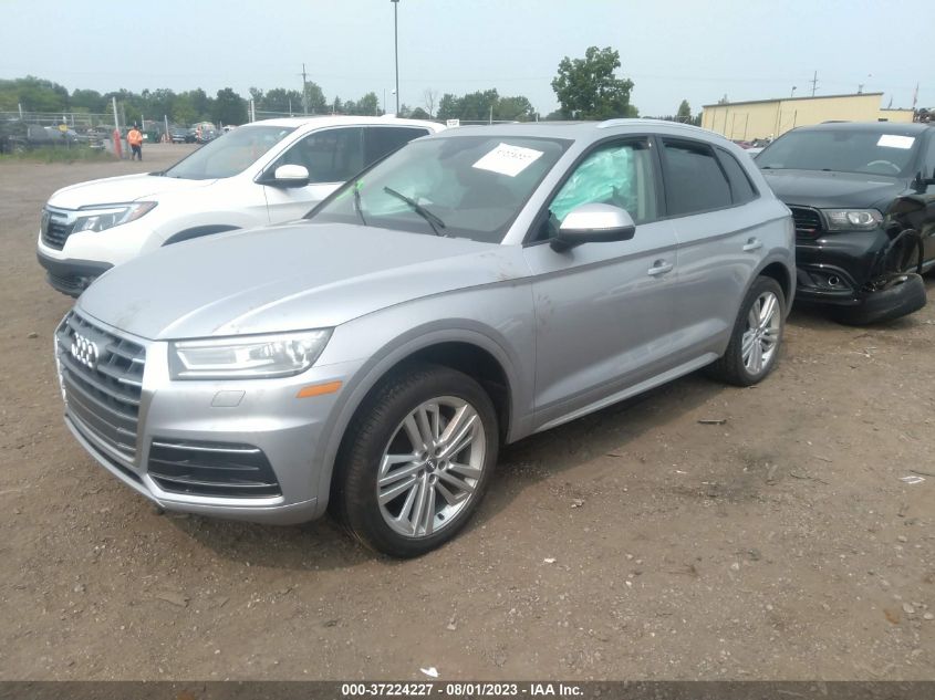 2018 Audi Q5 2.0T Tech Premium/2.0T Premium VIN: WA1ANAFY0J2245230 Lot: 37224227