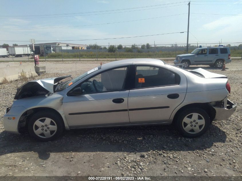 2003 Dodge Neon Se VIN: 1B3ES26C83D194109 Lot: 37225191